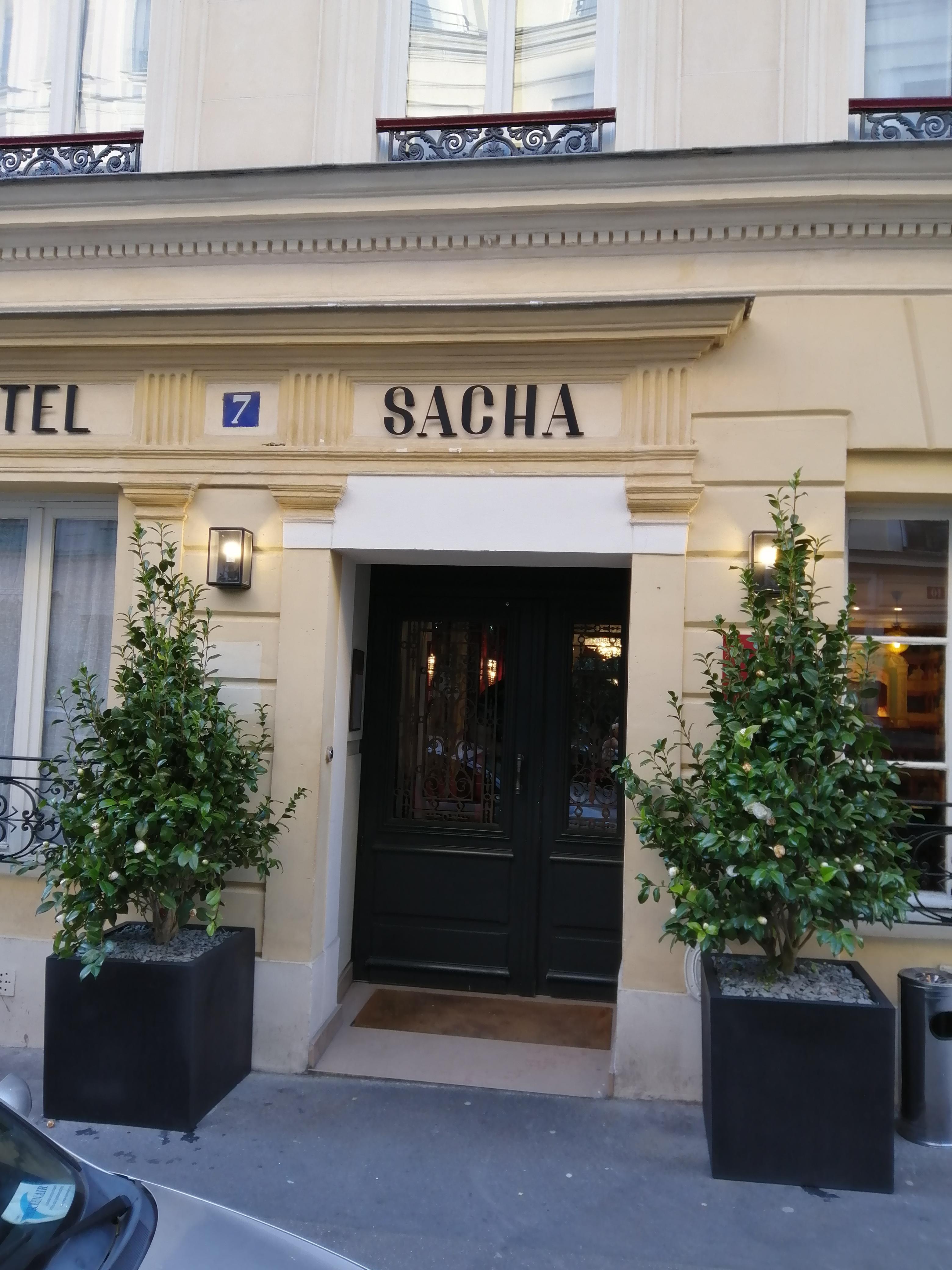 Hotel Sacha Paris Exterior foto